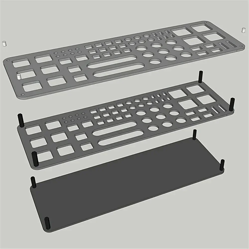 New Portable Cross Screw Driver Storage Rack Organizers Screwdriver Hex Screwdriver Organizers Holder RC Tools Kit