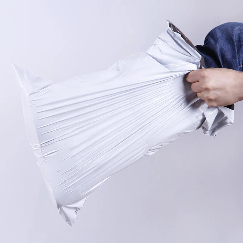 INPLUSTOP 50pcs/Lots White Courier Bag Express Envelope Storage Bags Mail Bag Mailing Bags Self Seal Plastic Packaging Pouch