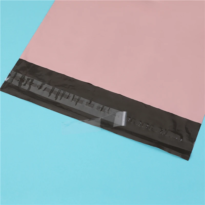 INPLUSTOP New Pink Color Envelope Storage Bags PE Plastic Courier Shipping Bag Waterproof Self Adhesive Seal Pouch Mailing Bags