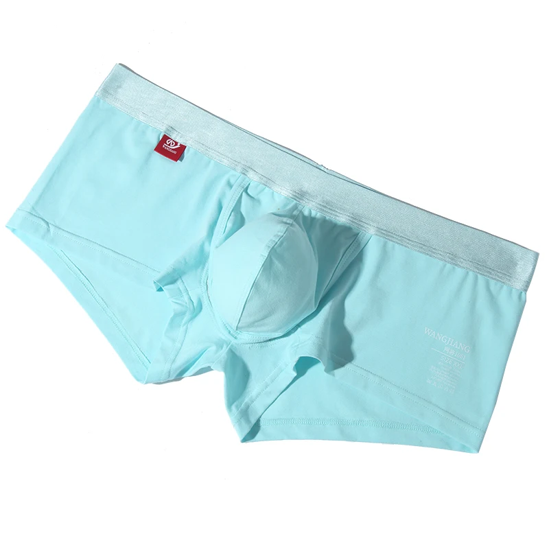 Open Front Underwear Men Cotton Sexy Men's Boxer Shorts Panties Breathable Pouch Bulge Underpants Male