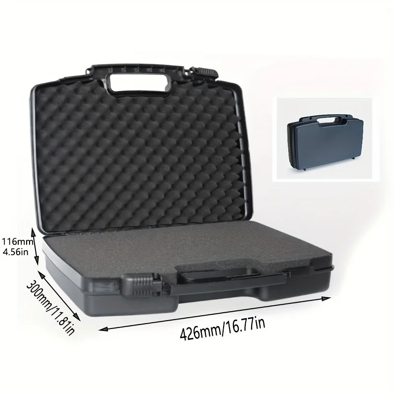 Portable Tool Storage Box Equipment Instrument Plastic Safety Box Multifunctional Hardware Tool Suitcase Protective Box