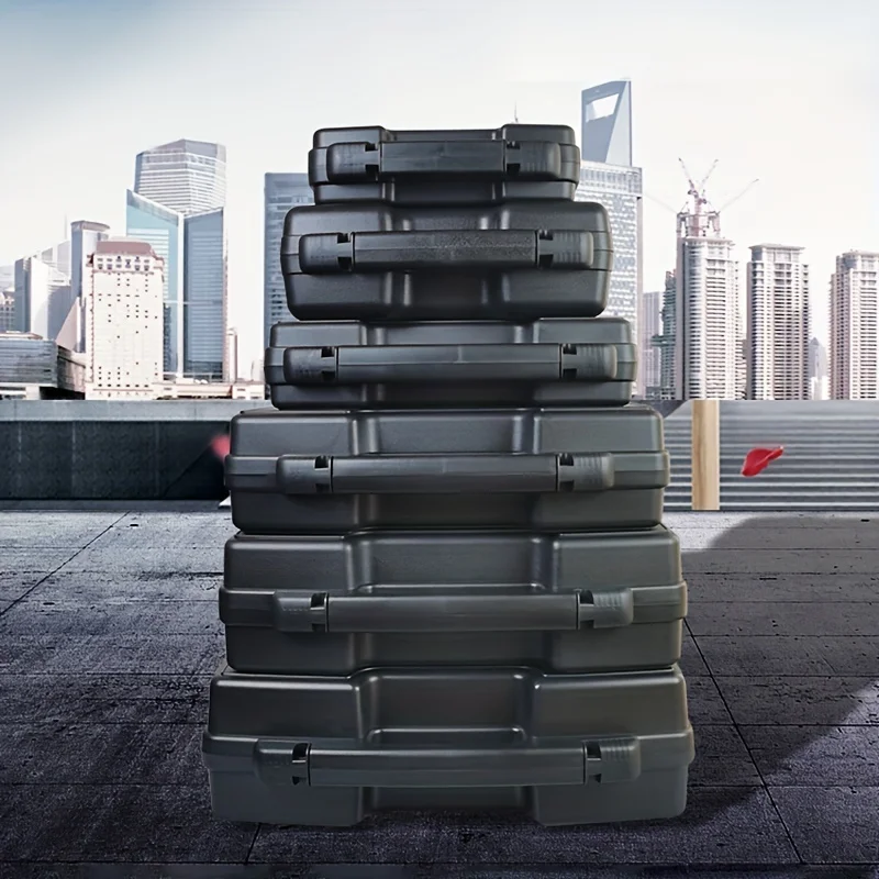 Portable Tool Storage Box Equipment Instrument Plastic Safety Box Multifunctional Hardware Tool Suitcase Protective Box