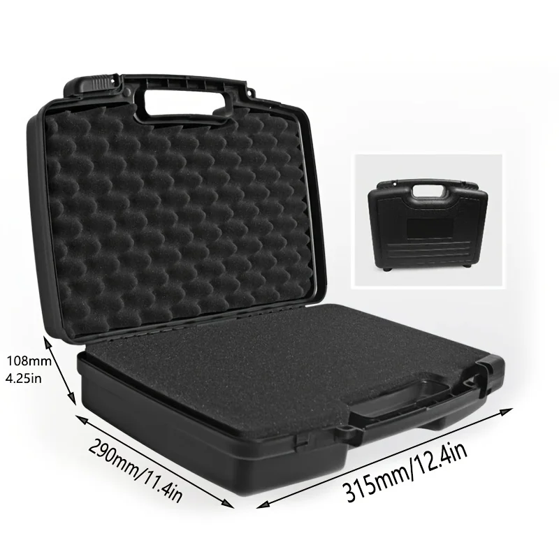 Portable Tool Storage Box Equipment Instrument Plastic Safety Box Multifunctional Hardware Tool Suitcase Protective Box