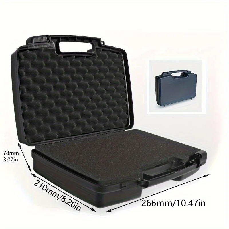 Portable Tool Storage Box Equipment Instrument Plastic Safety Box Multifunctional Hardware Tool Suitcase Protective Box