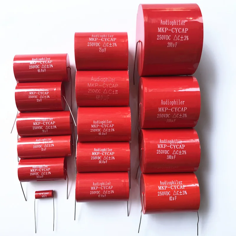 Audiophiler Axial MKP Capacitor Audio 250V 400V 630V 10UF/400V 0.1UF 0.22UF 0.33UF 6.8UF 7.5UF 8.2UF AEAK