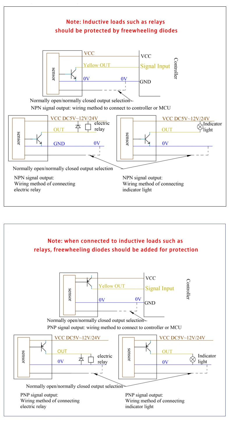 XKC-Y25 Liquid Sensing Switch Water Level Detection Non-contact Liquid Level Sensor Well Level Sensor Water Level Sensor