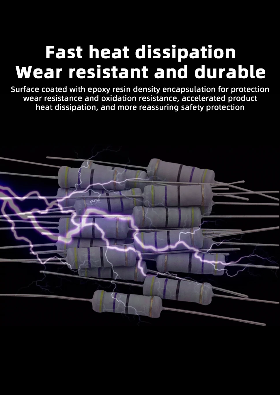 20pcs 2W Carbon Film Resistor 5% Resistance 0.1Ω-2MΩ 0.47 10 47 100 200 470 820 1K 4.7K 10K 47K 100K 200K 330K 470K 1M 1.2M Ohm