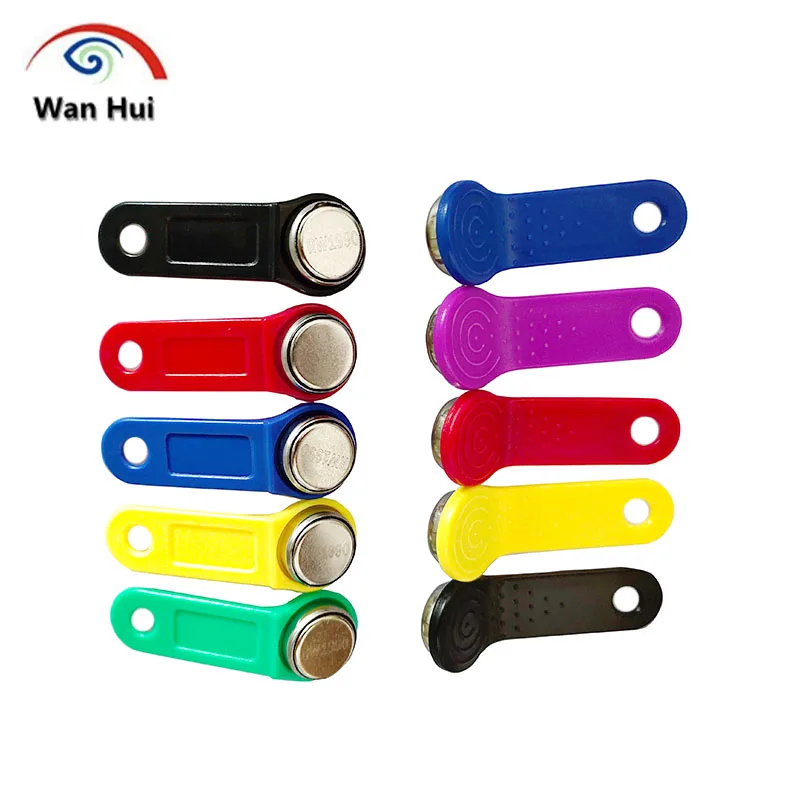 10Pcs RW1990 Rewritable iButton Card, TM tag, TM iButton, Touch Memory Key, Sauna Keys, Copy DALASS DS1990A TM1990A Dropshipping