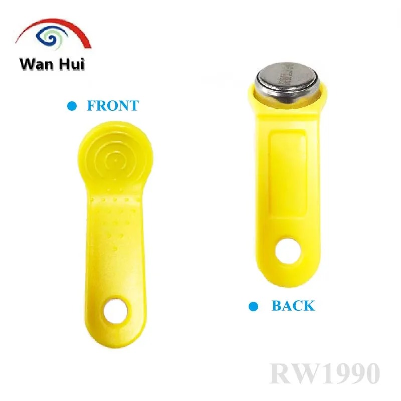 10Pcs RW1990 Rewritable iButton Card, TM tag, TM iButton, Touch Memory Key, Sauna Keys, Copy DALASS DS1990A TM1990A Dropshipping