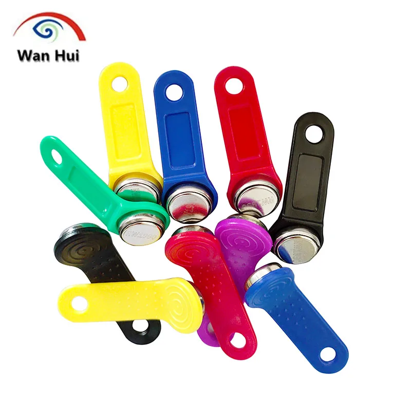 10Pcs RW1990 Rewritable iButton Card, TM tag, TM iButton, Touch Memory Key, Sauna Keys, Copy DALASS DS1990A TM1990A Dropshipping