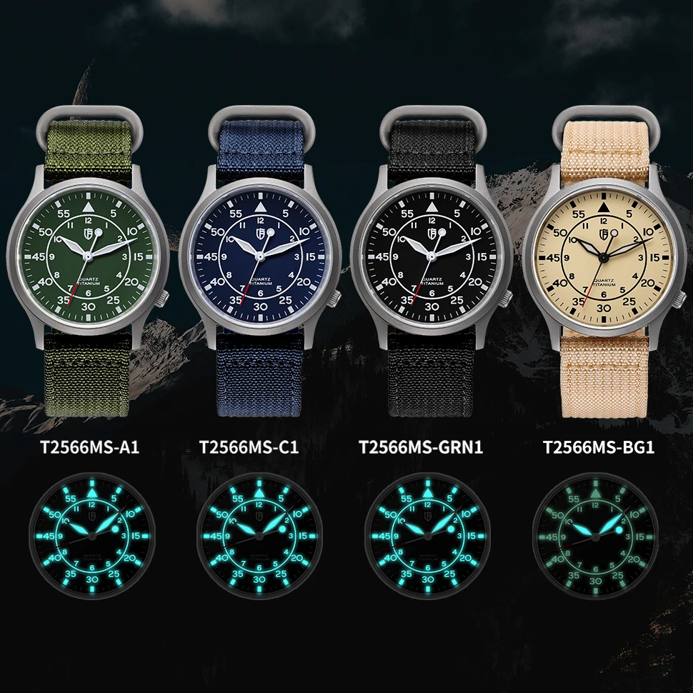 BERNY Full Titanium Watch For Men AR Coating Sapphire Fashion Wristwatch Luminous Ultra-thin Quartz Watch Waterproof 5ATM Watch