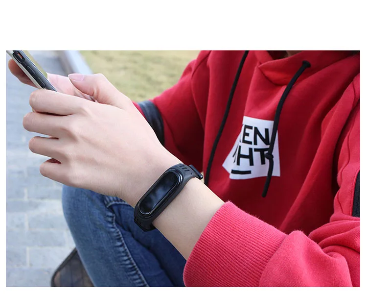 Bracelet for mi band 6 7 Strap Nylon Sport loop watch pulsera correa Bracelet Miband 5 Wristband for xiaomi Mi band 4 3 5 strap