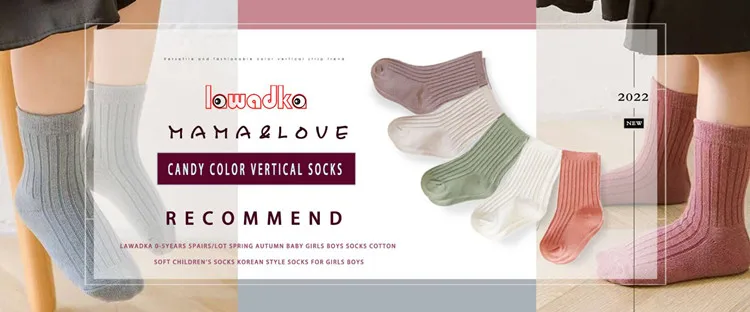 Children Girls Socks With Bows Cotton Baby Girls Socks Soft Toddlers Long Socks For Kids Princess Knee High Socks for Girls 0-8Y