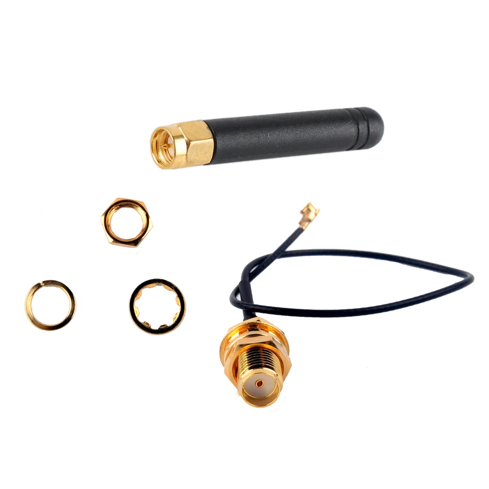 1/4pcs 915MHz LoRa Antenna U.FL IP-EX to SMA Connector Pigtail 2dBi Suitable For ESP32 Lora Board Lora32u4 II Wifi Lora32 10cm