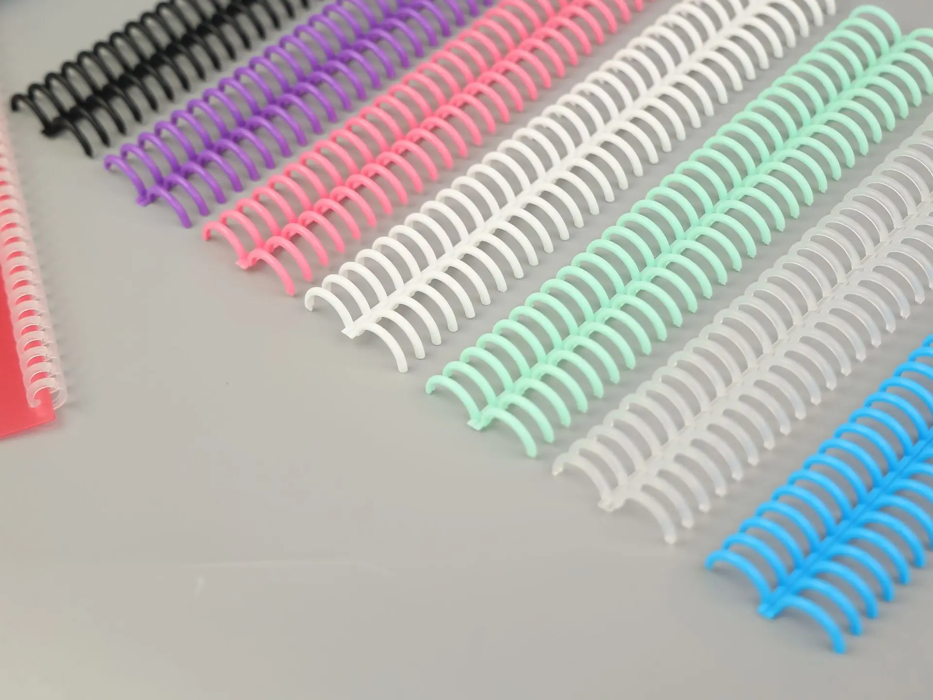 A4 34-hole Loose-leaf Notebook Binding Rings Coil Ring Large Capacity Buckle Ring Plastic Binder Rings Accesorios Notebook
