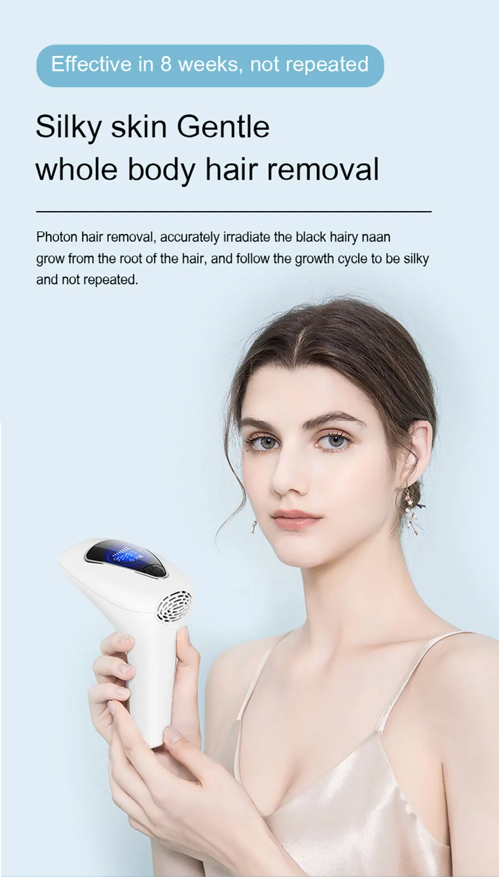 900000Flashes 2022New Laser Epilator Laser Hot Sell Permanent IPL Photoepilator Hair Removal Painless Electric Epilator Machine