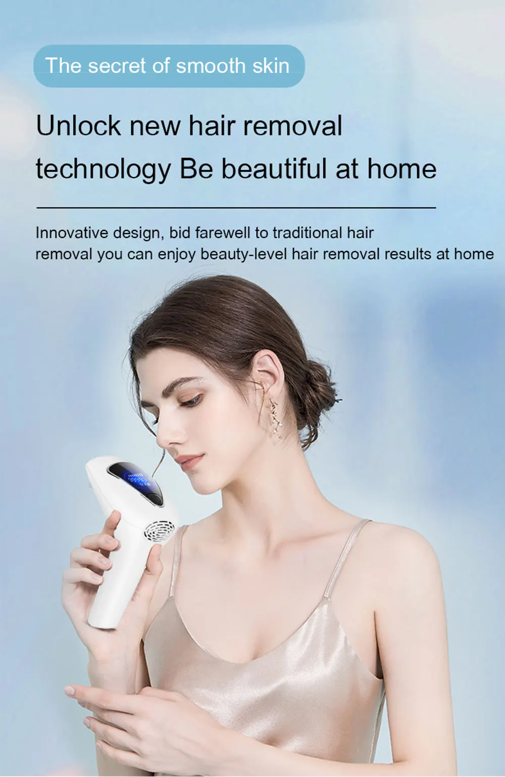 900000Flashes 2022New Laser Epilator Laser Hot Sell Permanent IPL Photoepilator Hair Removal Painless Electric Epilator Machine