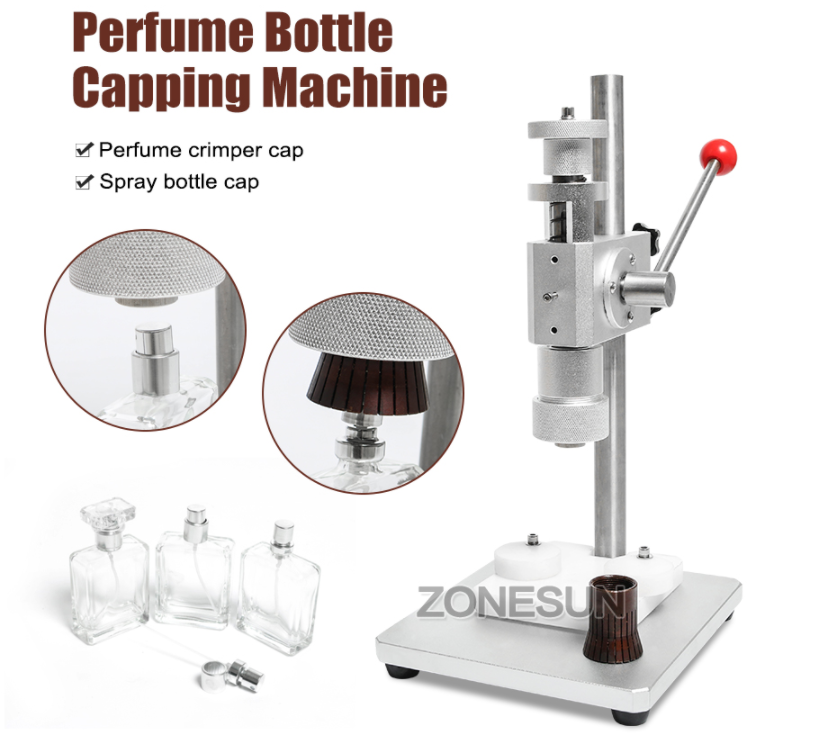 ZONESUN 15/17/20/22mm Collar Ring For Manual Perfume Bottle Crimping Machine Capping Perfume Bottles Sprayer