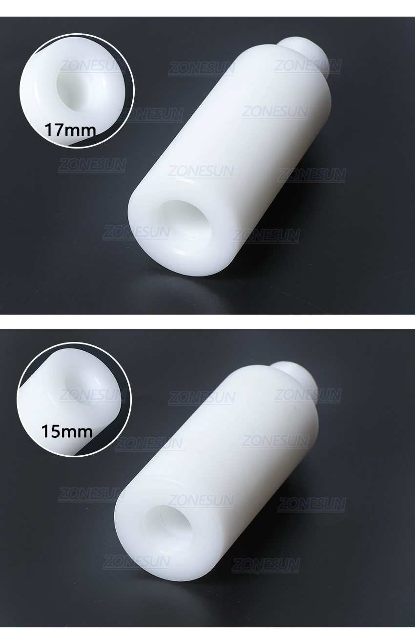 ZONESUN 15/17/20/22mm Collar Ring For Manual Perfume Bottle Crimping Machine Capping Perfume Bottles Sprayer