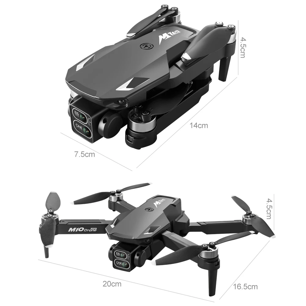 M10 Drone 8K HD Camera Brushless Motor For Aerial Photography Remote Control UAV For Beginners Professionals Hobby Gifts Adults