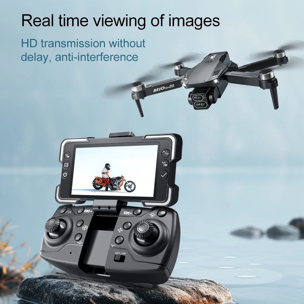 M10 Drone 8K HD Camera Brushless Motor For Aerial Photography Remote Control UAV For Beginners Professionals Hobby Gifts Adults