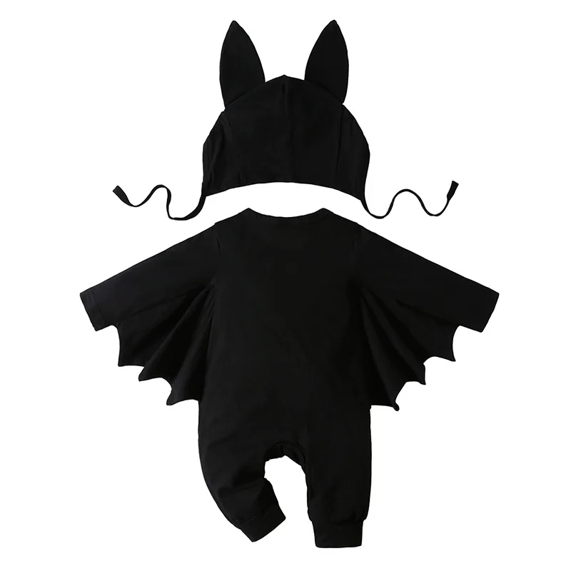 Baby Girls Boys Children Jumpsuit Halloween Pumpkin Costume Toddler Sleeveless Jumpsuit Newborn Autumn Winter Clothes
