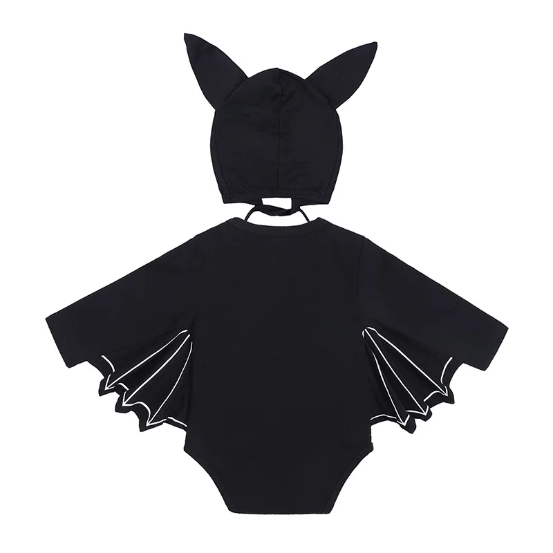 Baby Girls Boys Children Jumpsuit Halloween Pumpkin Costume Toddler Sleeveless Jumpsuit Newborn Autumn Winter Clothes