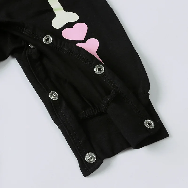 Baby Girls Boys Children Jumpsuit Halloween Pumpkin Costume Toddler Sleeveless Jumpsuit Newborn Autumn Winter Clothes