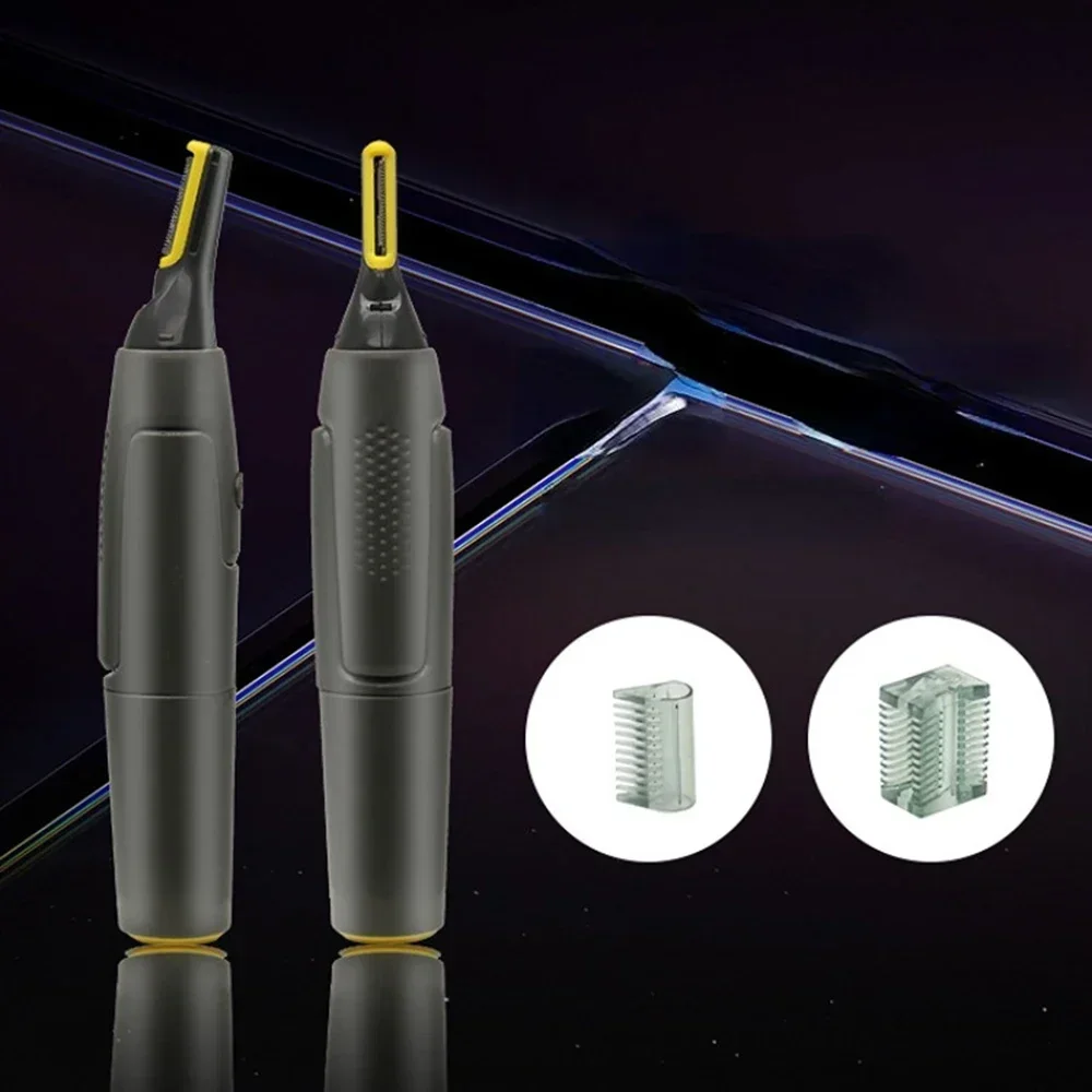 Electric Nose Ear Hair Trimmer Ultra Thin Precision Trimmer Portable Ear Trimmer for Men Nose Hair Shaver Waterproof Safe Clean