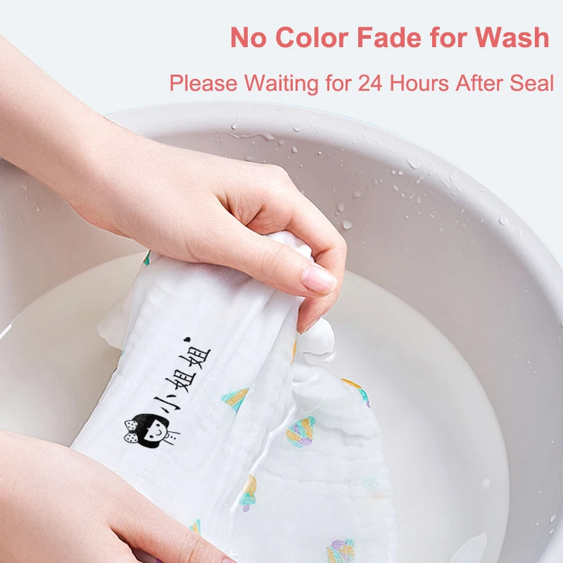 Customized Name Stamp Paints Personal Student Child Baby Engraved Waterproof Non-fading Kindergarten Name Seal Black White Ink