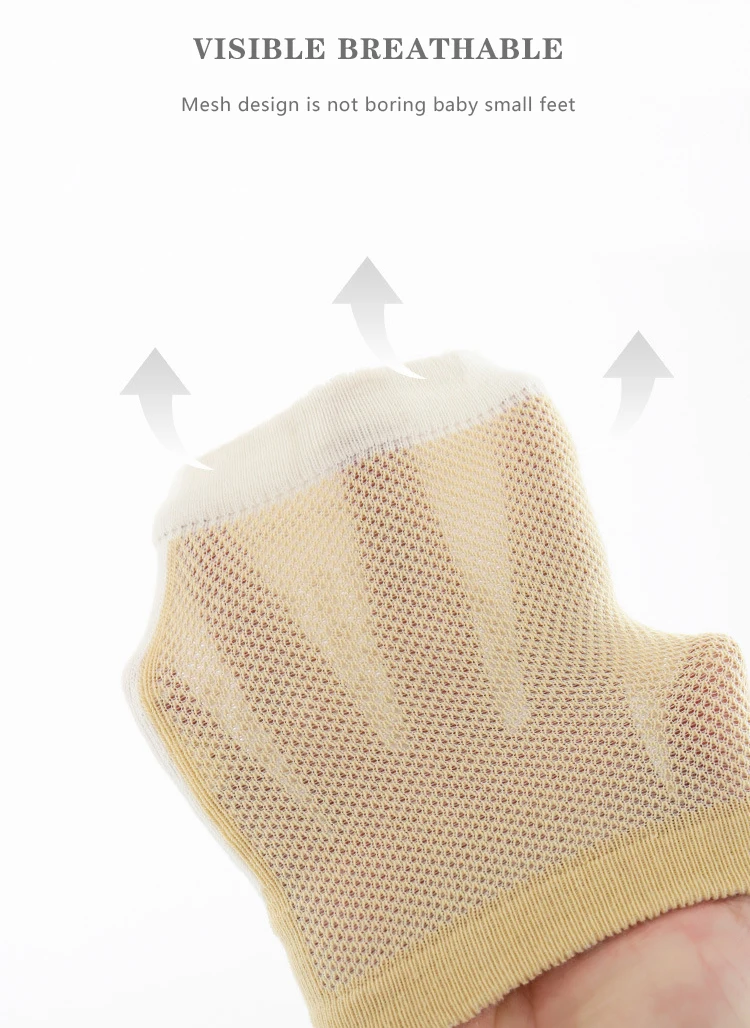 New Arrival Baby Knee Pads Summer Thin Cartoon Kids Knee Pads Protective Newborn Knee Pads Crawling Anti-Slip Knee Pads For Baby