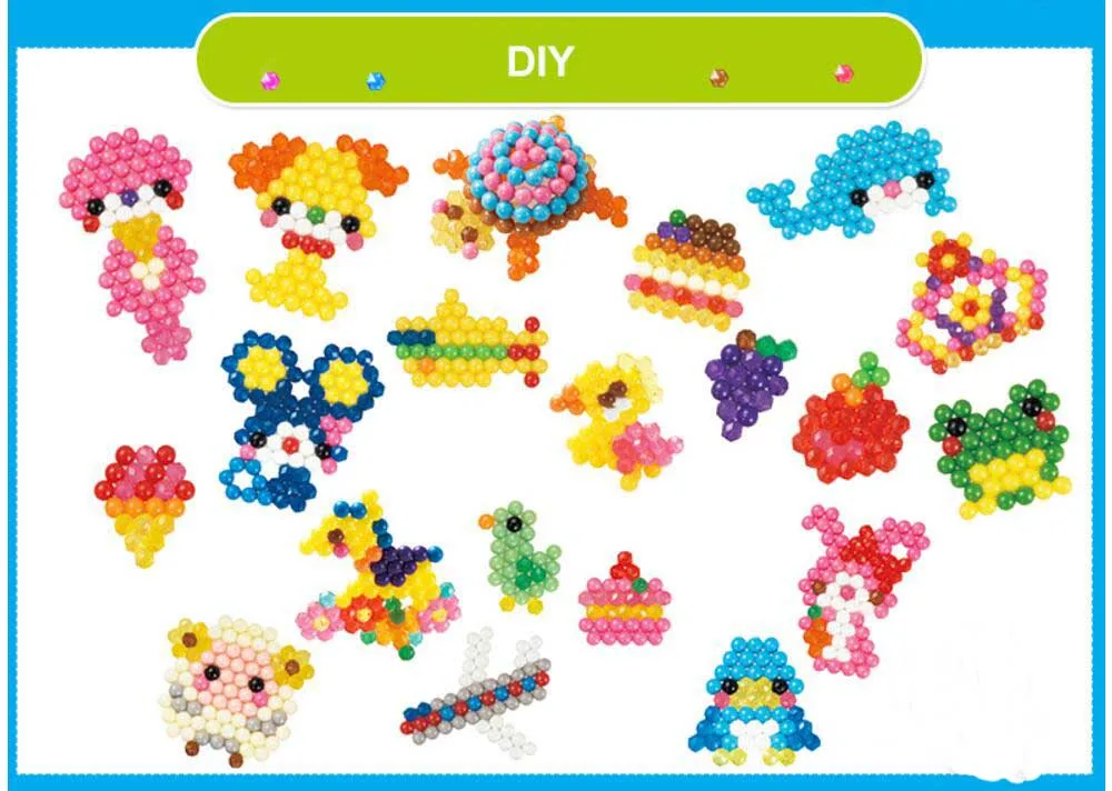 4 Pieces/lot Beads Pen Sticky Loading Tool DIY Magic Fuse Perler Jigsaw Puzzle Water Beadbond Toys