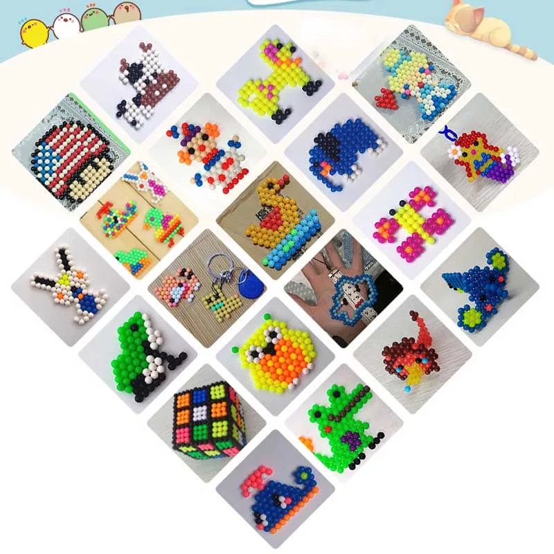 4 Pieces/lot Beads Pen Sticky Loading Tool DIY Magic Fuse Perler Jigsaw Puzzle Water Beadbond Toys