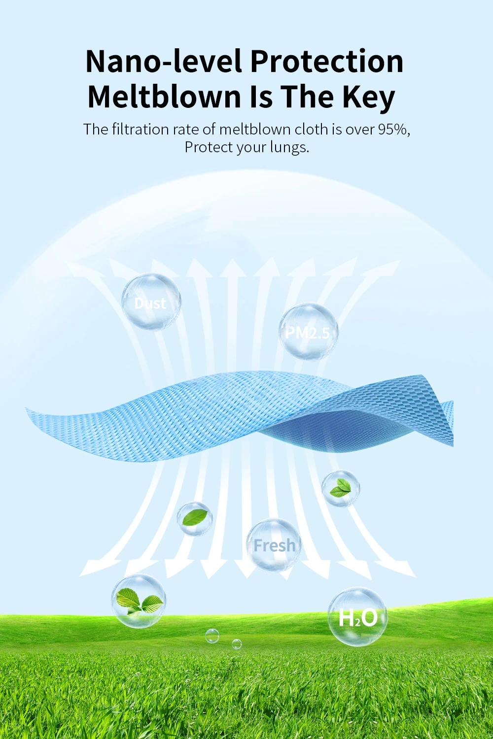 20PCS Adult Fish KN95 FFP2 Mask CE Approved Masks Dust Respirator Protective Face Masks Melt-blown Filtering Fast Delivery