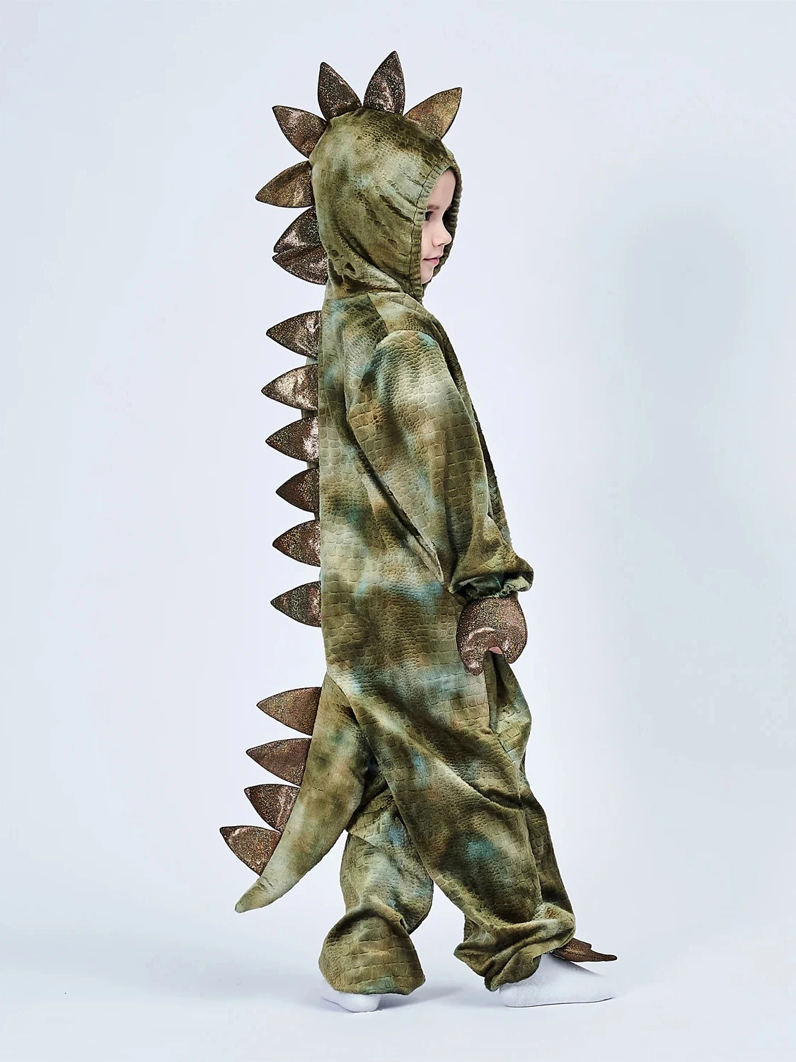 2-8Y Toddler Kids Child Dinosaur T-Rex Costume Cosplay for Boys Halloween Purim Party Disfraz Fantasia Dress Up Hoodie Jumpsuit