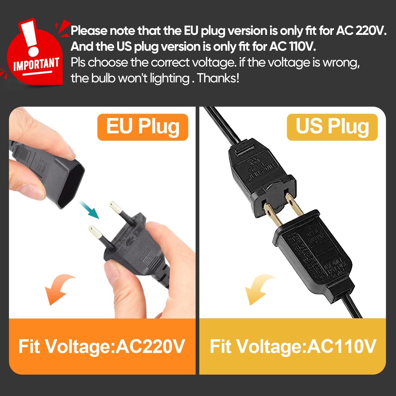 Waterproof G40 String Lights Shatterproof Plastic E12 1W Bulbs Outdoor Garland EU US Plug Connectable Birthday Garden Decoration