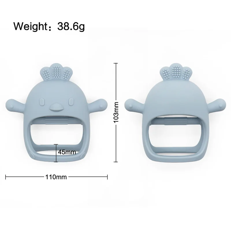 New Design Soft Silicone Teethers For Baby Newborn Training Grip Baby Toy Pendant Chewing Teething For Baby Accessories Toys