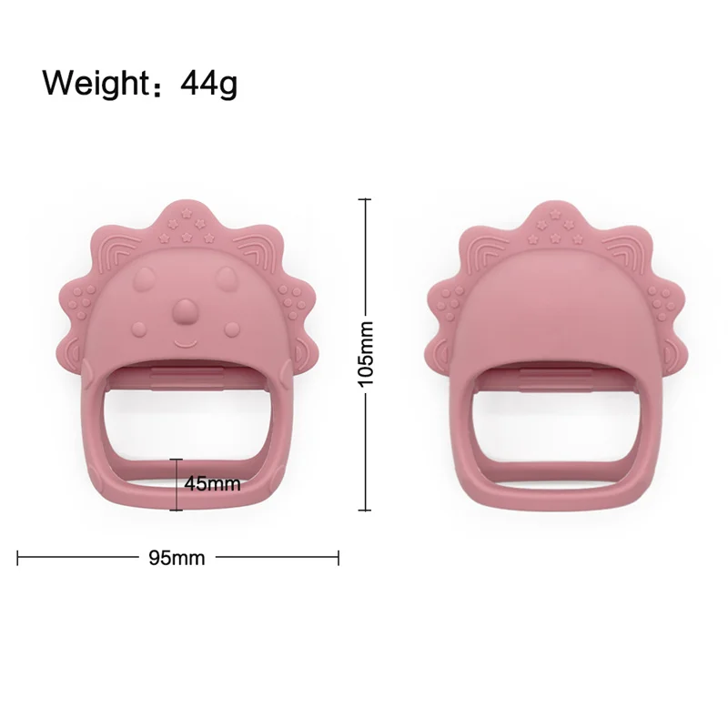 New Design Soft Silicone Teethers For Baby Newborn Training Grip Baby Toy Pendant Chewing Teething For Baby Accessories Toys