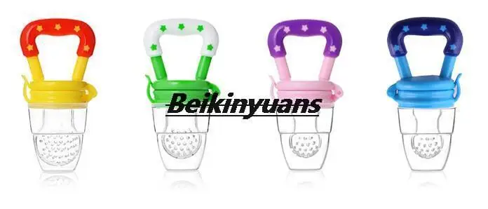 Baby pacifier nipple Fruit and vegetable le fruit consisting bit happy baby silicone bit bag feeding utensils teether pacifier