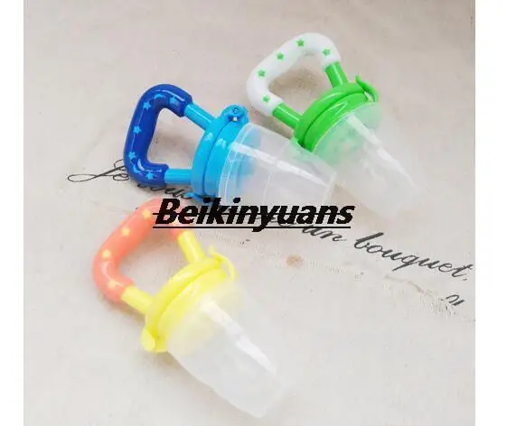 Baby pacifier nipple Fruit and vegetable le fruit consisting bit happy baby silicone bit bag feeding utensils teether pacifier