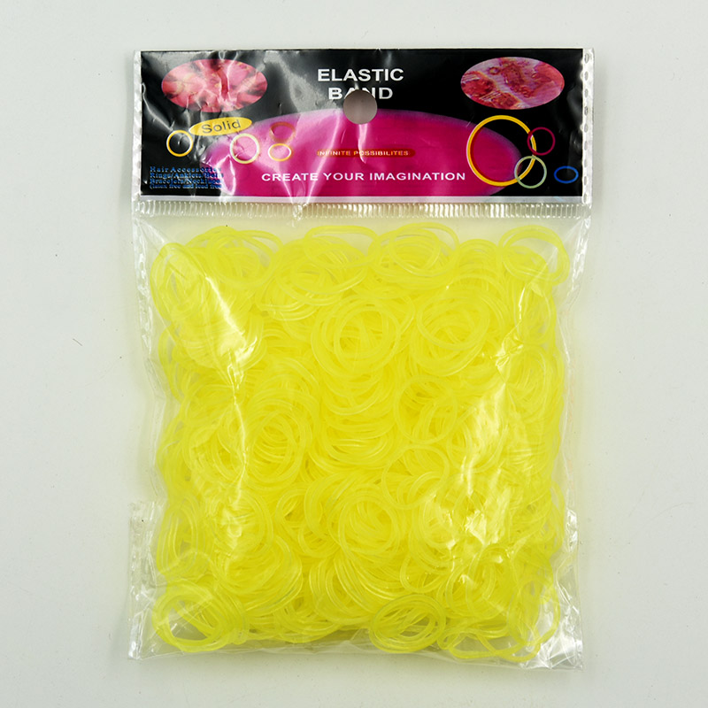 600Pcs Refill New Loom Rubber Bands Bracelet for Kids Hair Rubber Loom Bands Make Woven Colorful Necklace DIY Toy Children Gift