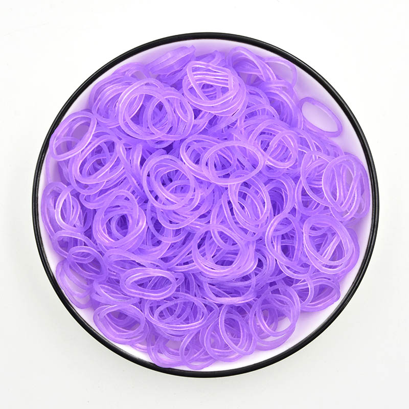 600Pcs Refill New Loom Rubber Bands Bracelet for Kids Hair Rubber Loom Bands Make Woven Colorful Necklace DIY Toy Children Gift