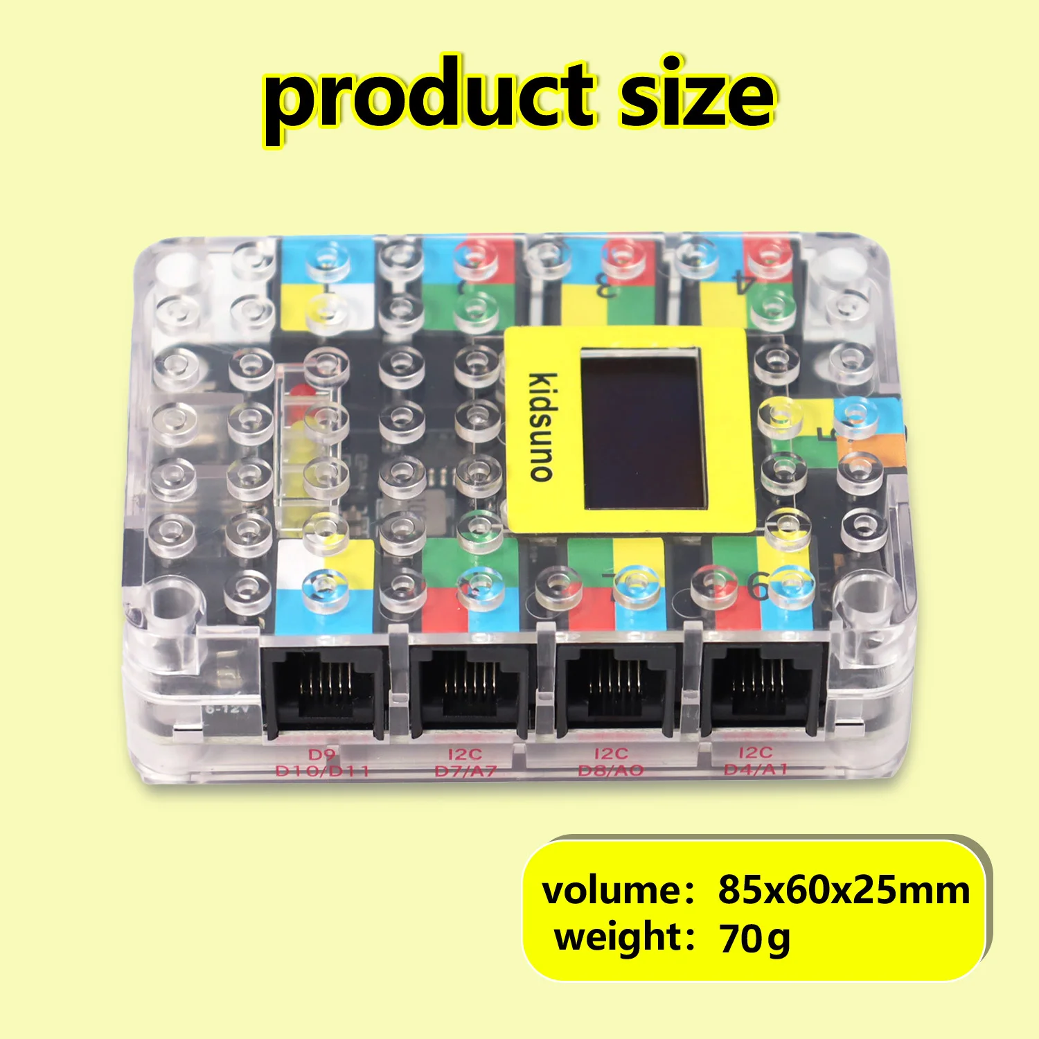 Kidsbits Smart Engineering Kit for Arduino Compatible With Lego Series Support Scratch Programming Study DIY Electronic Pack