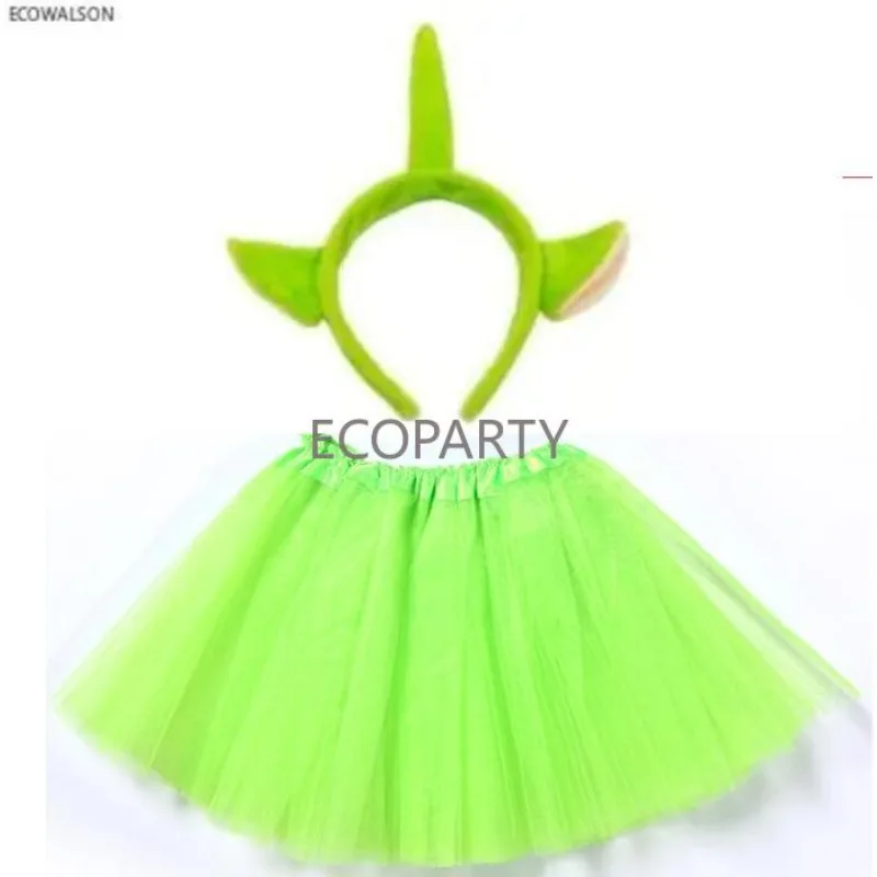 kids Costume Skirt Headband Set Girls Ladies Laa Laa Po Dipsy Tinky Winky Cosplay Costume Skirt for Kids Children Girls20
