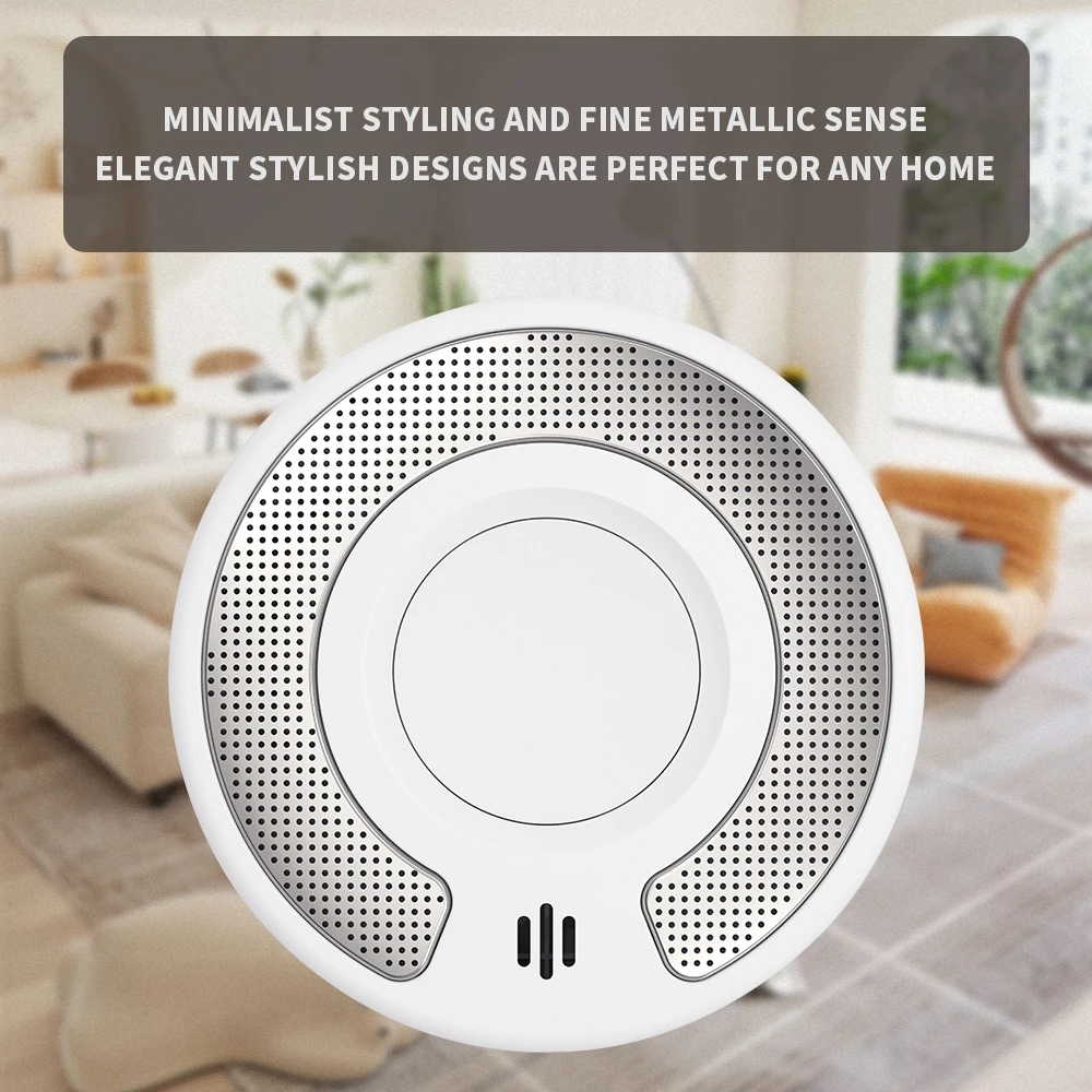 10 Year Battery Interconnected Smoke Detector / Remote controller, Interlinked Wireless Fire Alarm,VS03F/RC07
