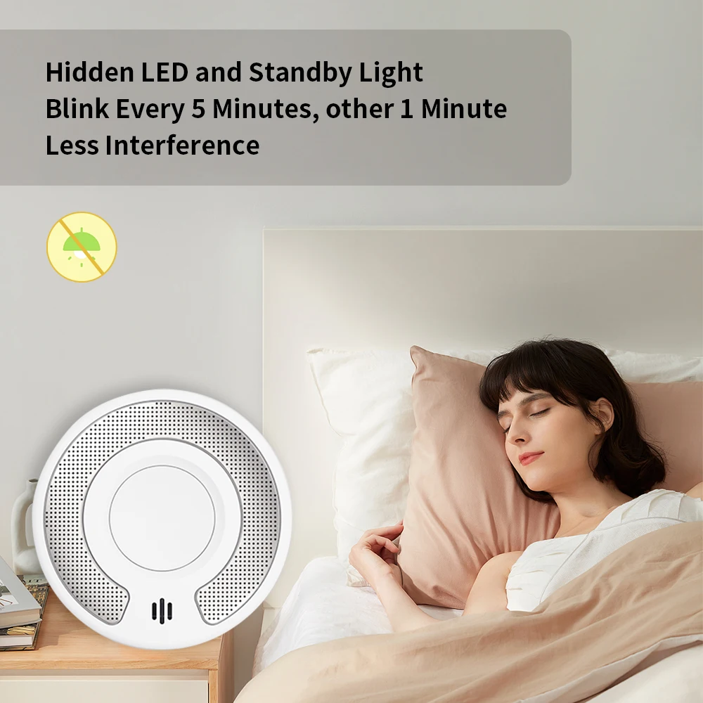 10 Year Battery Interconnected Smoke Detector / Remote controller, Interlinked Wireless Fire Alarm,VS03F/RC07