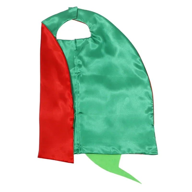 Kids Blue Dinosaur Cloak Dress Up Costume with Tail Mask Animal Play Children Halloween Party Wrist Toys Gifts