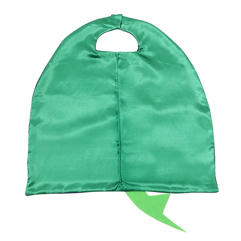 Kids Blue Dinosaur Cloak Dress Up Costume with Tail Mask Animal Play Children Halloween Party Wrist Toys Gifts