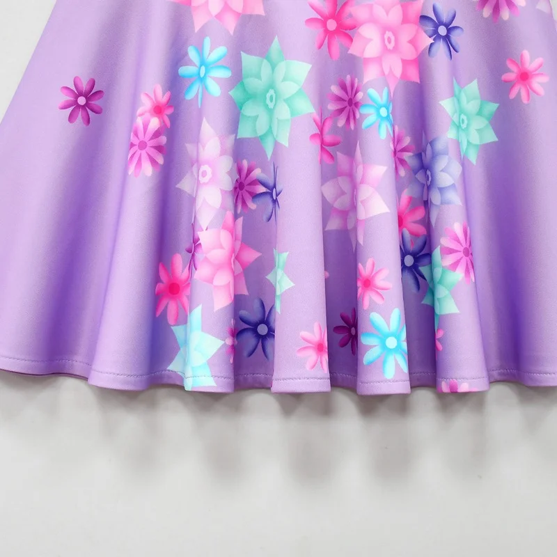 Summer Dress For Girls Mirabel Isabela Casual Dress Kids Clothes Princess Costume Vestidos