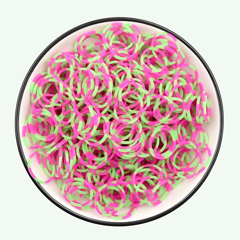 Refill Packing ! Pearl-colored Metallic Rubber Band Loom Bands Weave Bracelet DIY Arts & Crafts, Toys Accessories